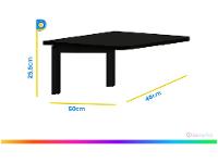 Mesa de Escritório Dobrável Multivisão Decore 5040 - 5