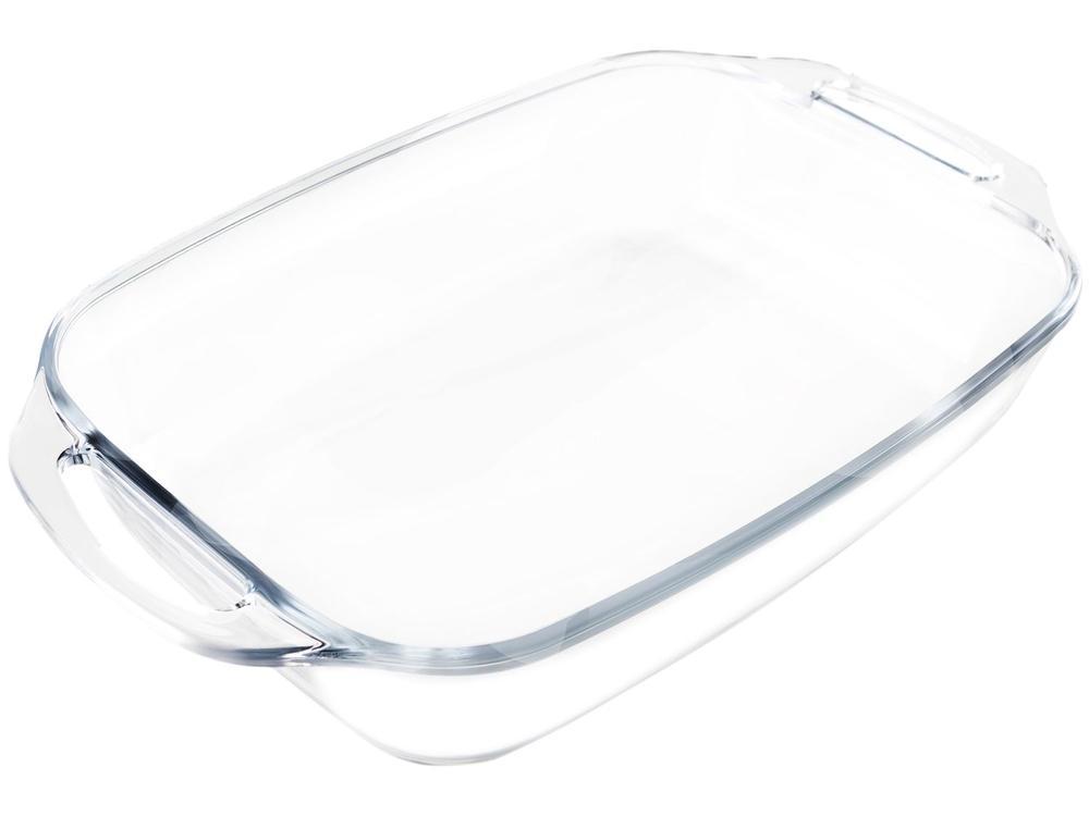 Assadeira de Vidro Retangular com Alças Marinex Seletta - 5