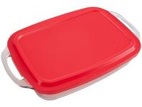 Assadeira de Vidro Retangular com Alças Marinex Seletta - 1