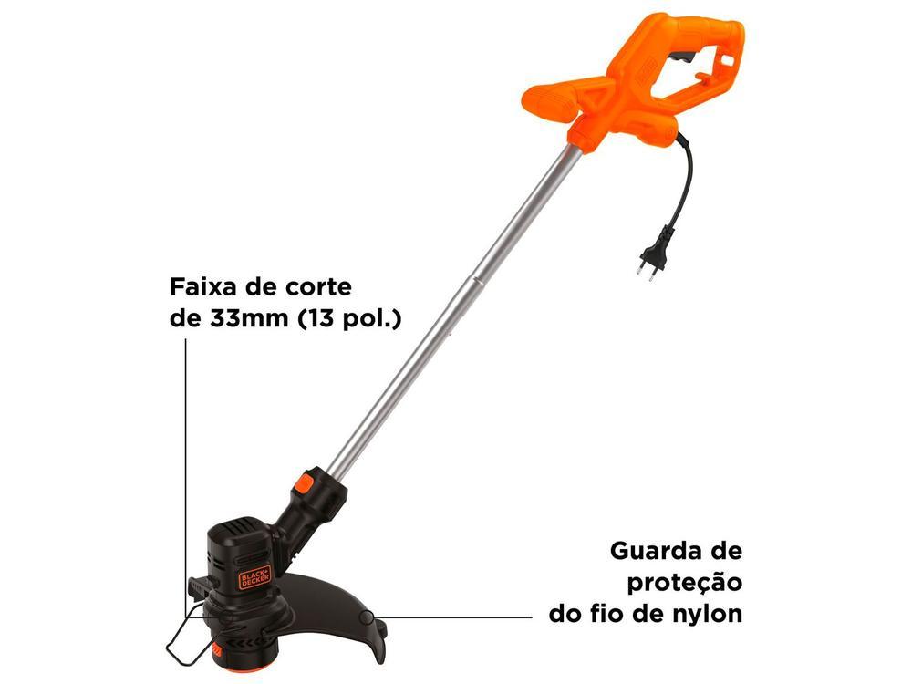 Aparador de Grama Elétrico Black+Decker 1000W - 7