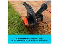 Aparador de Grama Elétrico Black+Decker 1000W - 9