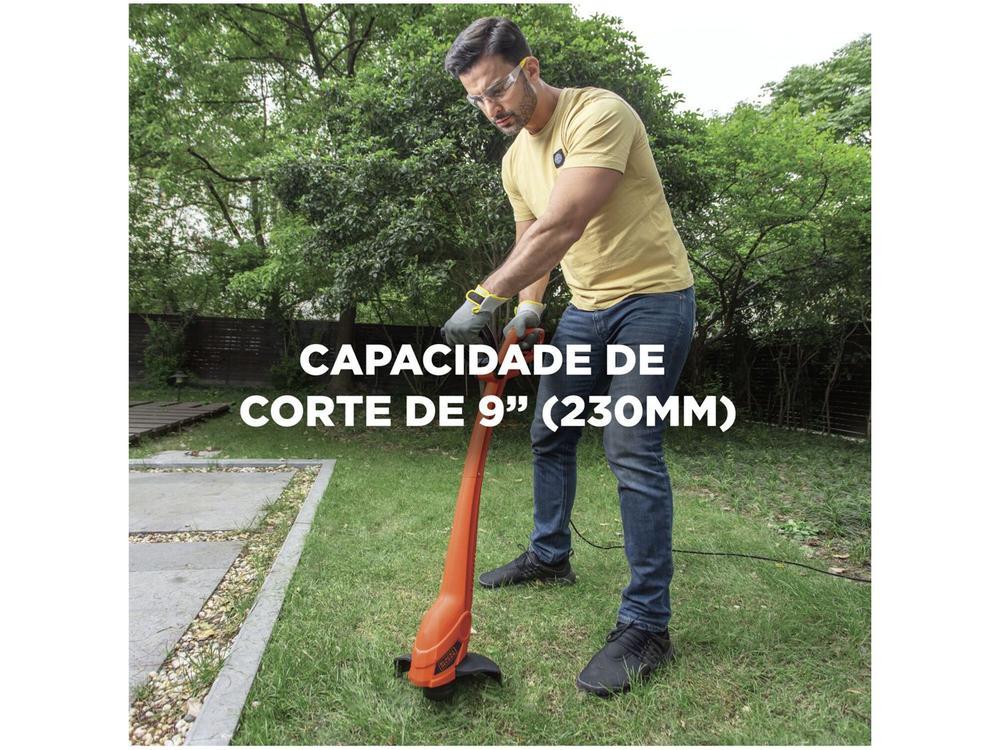 Aparador de Grama Elétrico Black+Decker 500W - 2