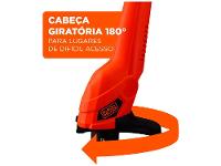 Aparador de Grama Elétrico Black+Decker 500W - 5