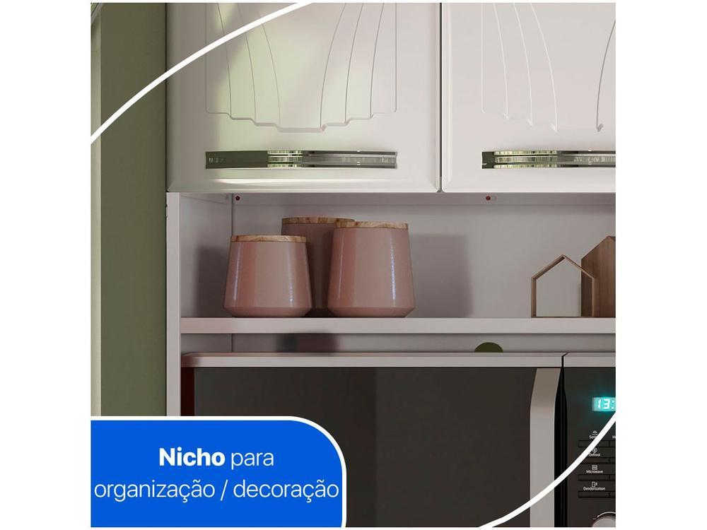 Balcão de Cozinha Telasul Aço 3 Portas 2 Gavetas Ágata - 10