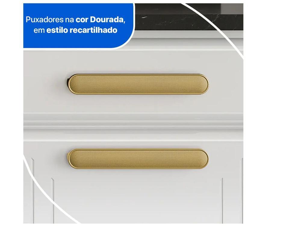 Balcão de Cozinha Telasul Aço 3 Portas 2 Gavetas Ágata - 3