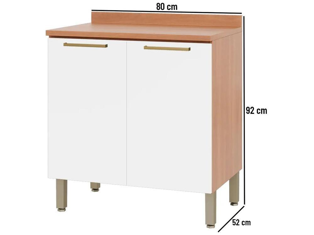 Balcão de Cozinha Telasul 2 Portas Sálvia - 8