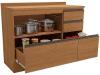 Balcão de Cozinha com Tampo Kappesberg Maxxi - 4