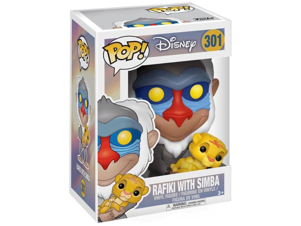 Funko Pop! Disney Rafiki com Simba - 4