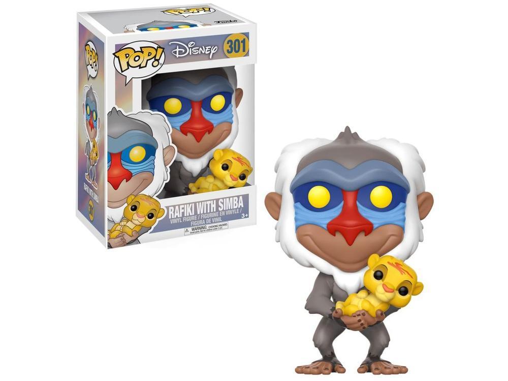 Funko Pop! Disney Rafiki com Simba - 1