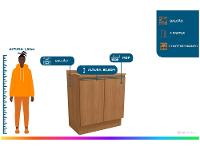 Balcão de Cozinha Kappesberg 2 Portas Maxxi - 2