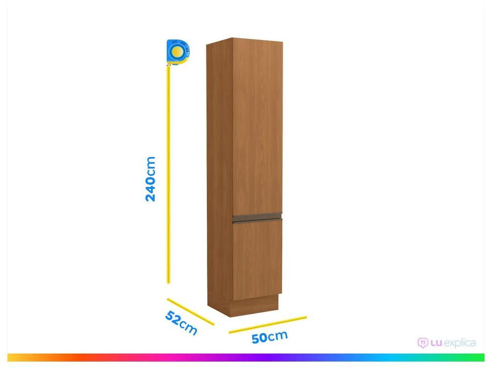 Armário de Cozinha Paneleiro Simples 2 Portas Kappesberg Maxxi - 6