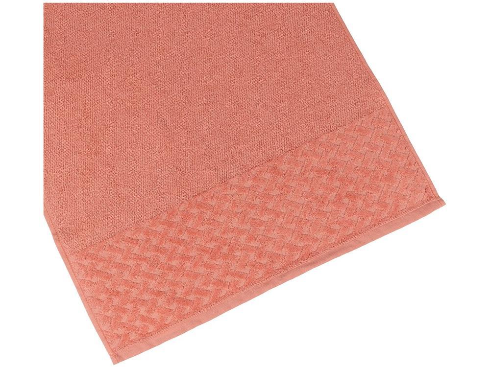 Jogo de Toalhas de Banho e Rosto Atlântica 100% Algodão Finesse Pêssego 4 Peças - 6