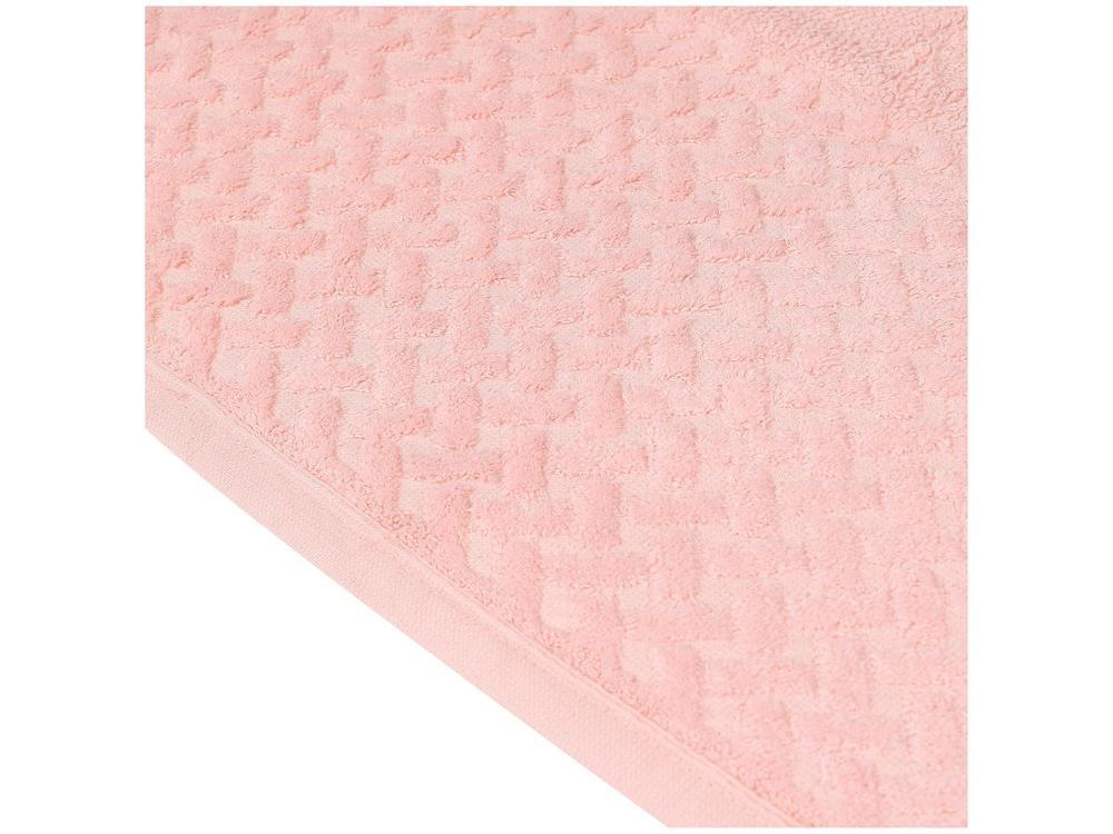 Jogo de Toalhas de Banho e Rosto Atlântica 100% Algodão Finesse Rosa Fada 4 Peças - 7