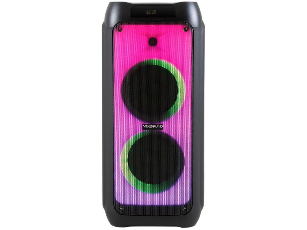 Caixa de Som Amplificada Bluetooth Vivensis Vibe Sound V7 Fire 1800W USB - 3