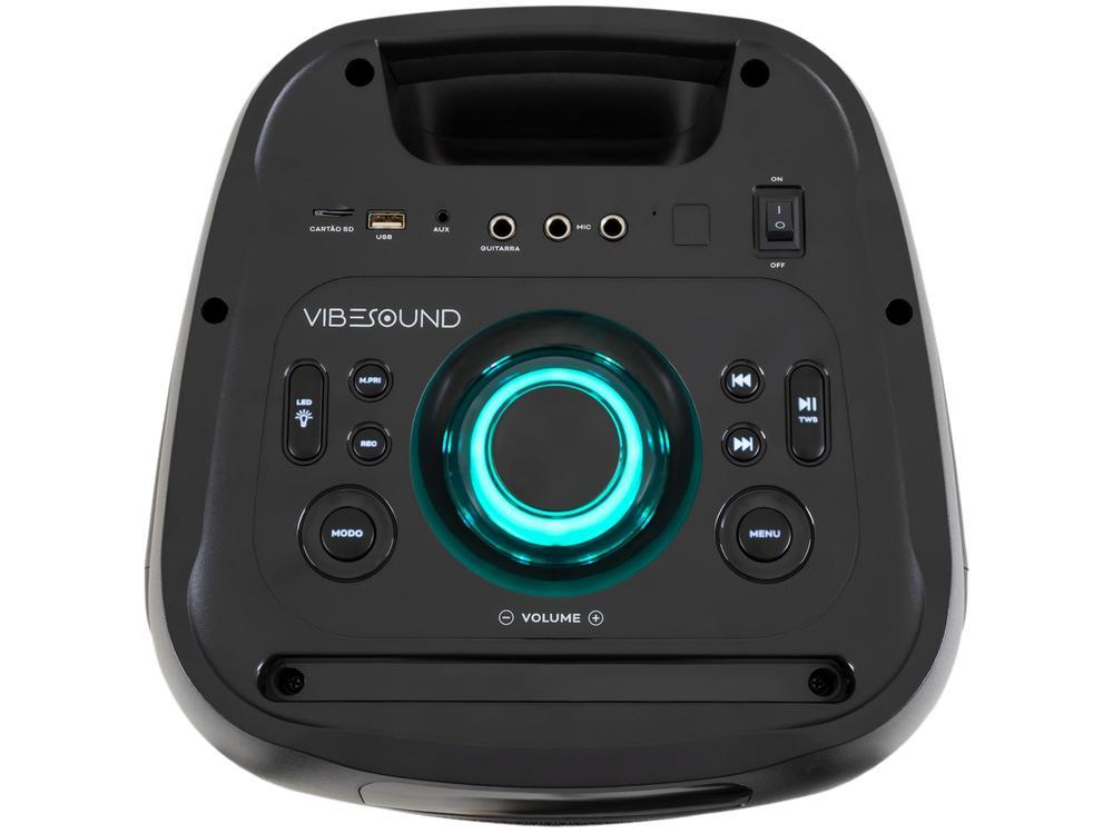 Caixa de Som Amplificada Bluetooth Vivensis Vibe Sound V7 Fire 1800W USB - 9