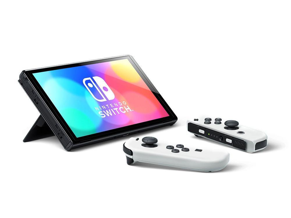 Nintendo Swich 64GB 2 Controles Joy-Con Branco 3 Meses de Assinatura Nintendo Switch Online - 2