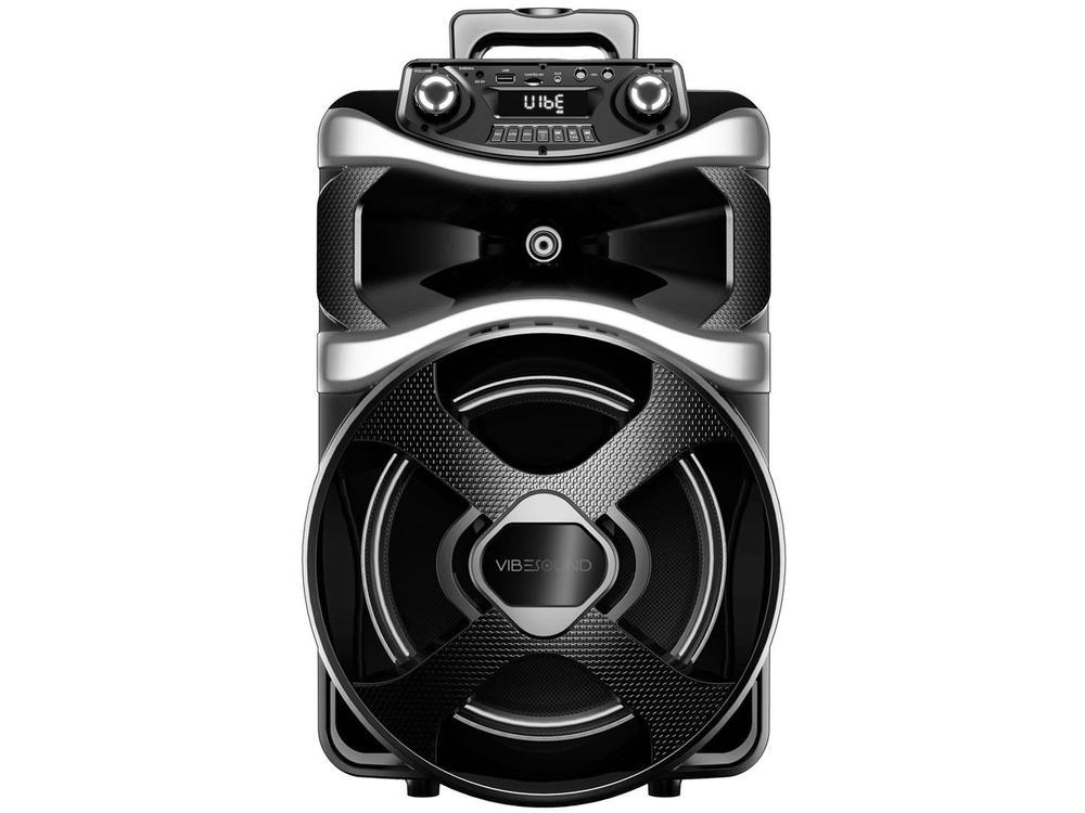 Caixa de Som Amplificada Bluetooth Vibe Sound V12 Power 800W USB com Microfone - 19