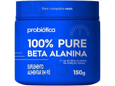Beta Alanina Probiótica 100% Pure em Pó 150g sem Sabor