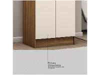 Armário Multiuso 2 Portas 3 Prateleiras Demóbile Viena - 13