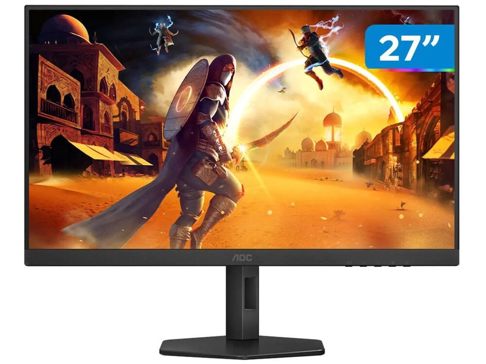 Monitor Gamer AOC 27" Full HD 180Hz Gaming G4 27G4/P HDMI DisplayPort Base Ajustável - 1