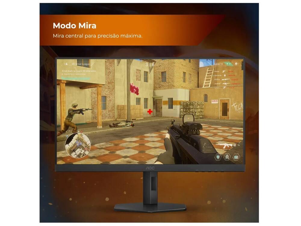 Monitor Gamer AOC 27" Full HD 180Hz Gaming G4 27G4/P HDMI DisplayPort Base Ajustável - 9