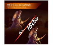 Monitor Gamer AOC 27" Full HD 180Hz Gaming G4 27G4/P HDMI DisplayPort Base Ajustável