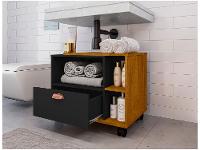 Gabinete para Banheiro 1 Gaveta Móveis Bechara Tóquio - 3