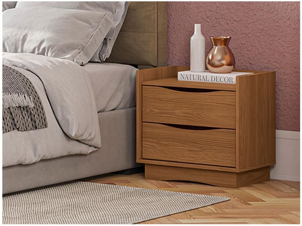 Mesa de Cabeceira 2 Gavetas M261-CN Kappesberg - 1