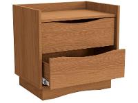 Mesa de Cabeceira 2 Gavetas M261-CN Kappesberg - 2
