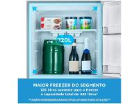 Geladeira/Refrigerador Midea Frost Free 2 Portas Branca 425L MD-RT572EVD011 - 7