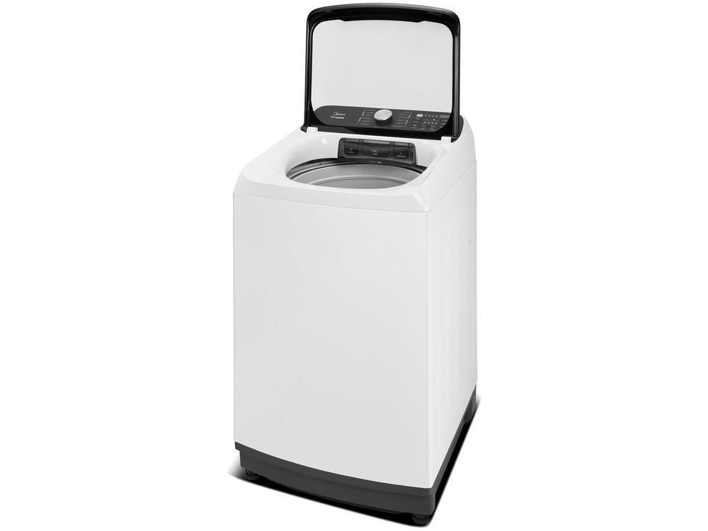 Lavadora de Roupas Midea 15kg Cesto Inox 13 Programas de Lavagem Branca Wave Agitator - 10