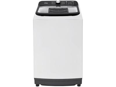 Lavadora de Roupas Midea 15kg Cesto Inox 13 Programas de Lavagem Branca Wave Agitator