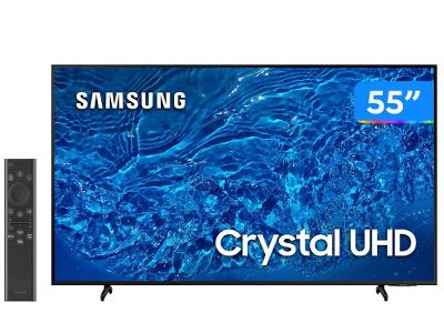 Smart TV 55” 4K Crystal UHD Samsung UN55BU8000