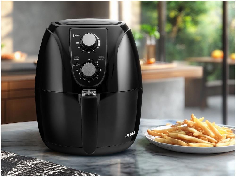 Air Fryer Ultra AF-UT-01 Preta com Timer 3,2L - 3