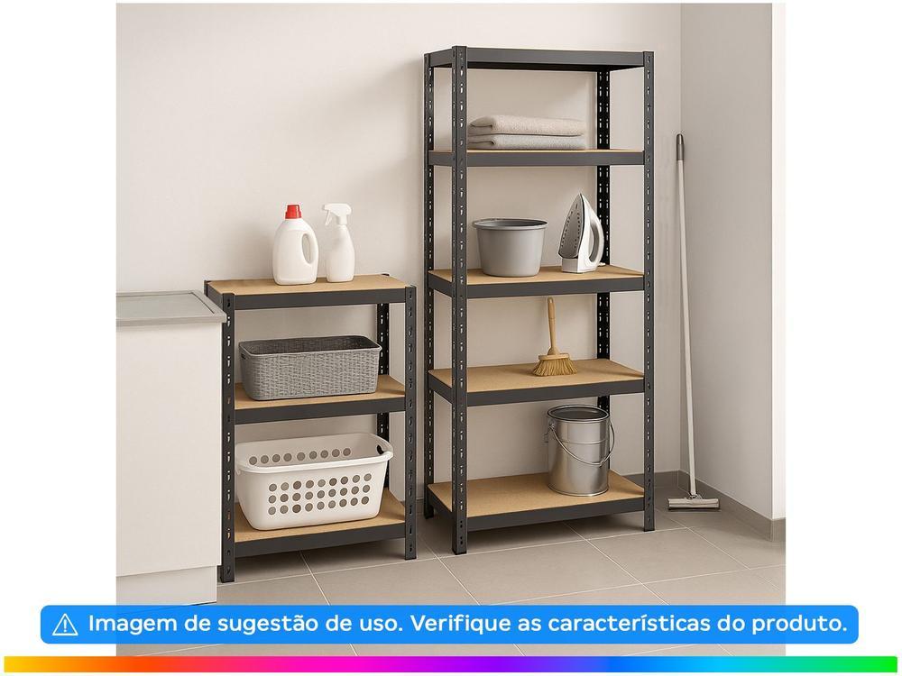 Estante Multiuso 5 Prateleiras Multivisão Stronger - 3