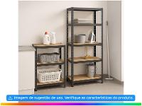 Estante Multiuso 5 Prateleiras Multivisão Stronger - 3