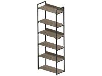 Estante Multiuso 6 Prateleiras Multivisão Urbana - 1