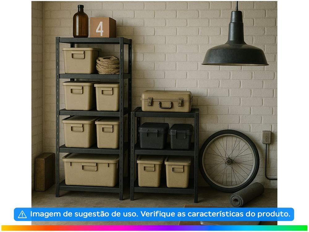 Estante Multiuso 5 Prateleiras Multivisão Stronger - 3