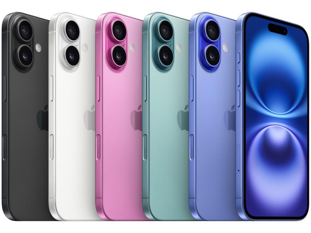 Apple iPhone 16 256GB Ultramarino 6,1" 48MP iOS 5G - 6