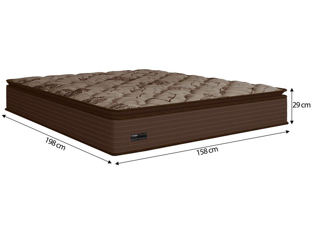 Colchão Queen Umaflex de Espuma 29x158x198cm Resistence - 6