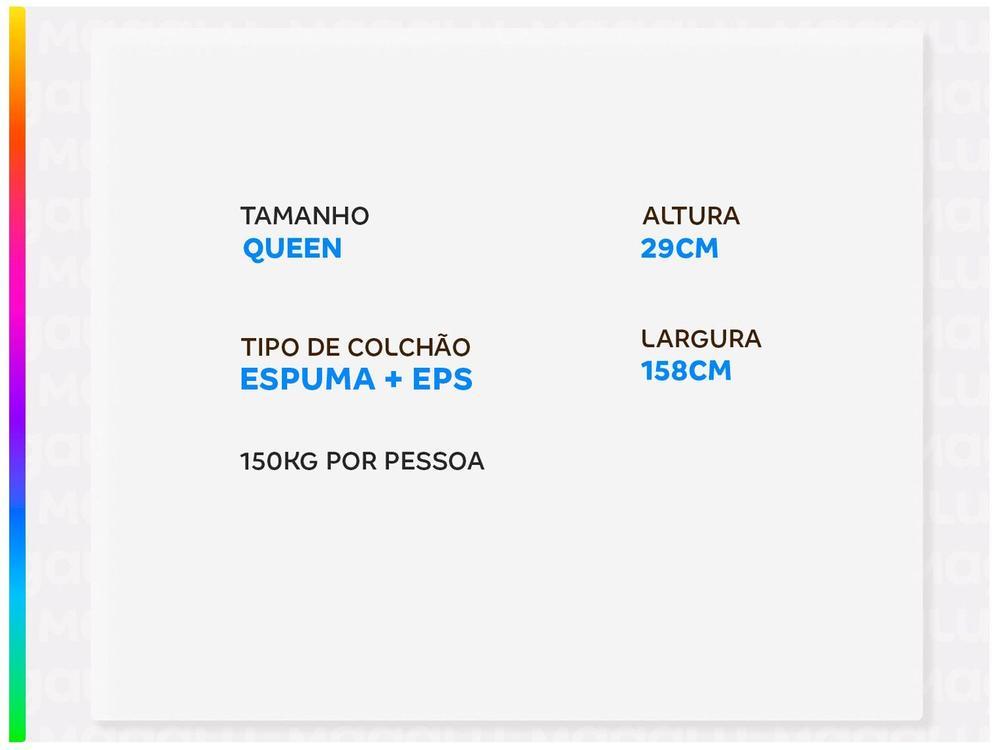 Colchão Queen Umaflex de Espuma 29x158x198cm Resistence - 2