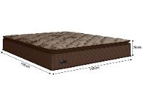 Colchão Queen Umaflex de Espuma 29x158x198cm Resistence - 5