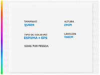 Colchão Queen Umaflex de Espuma 29x158x198cm Resistence - 2