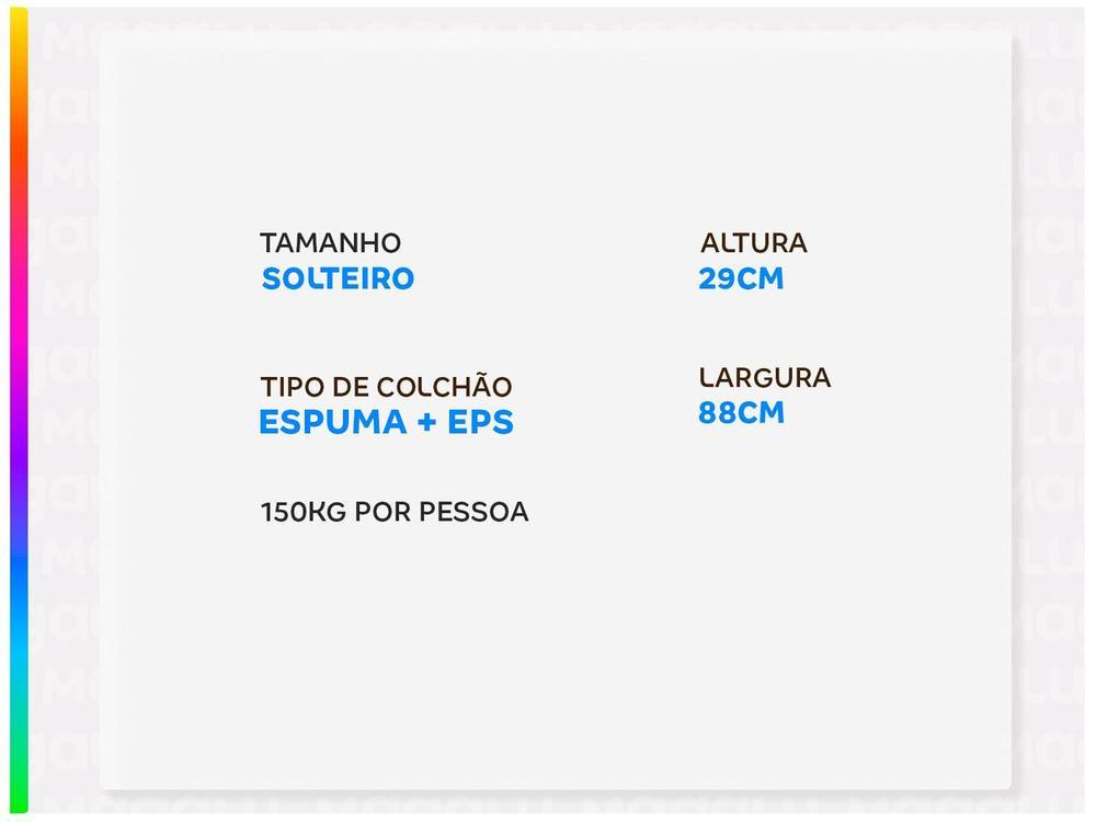 Colchão Solteiro Umaflex de Espuma 29x88x188cm Resistence - 3