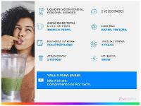 Liquidificador Mondial Personal Blender DG-01 2 Velocidades 300W Preto e Prata - 2