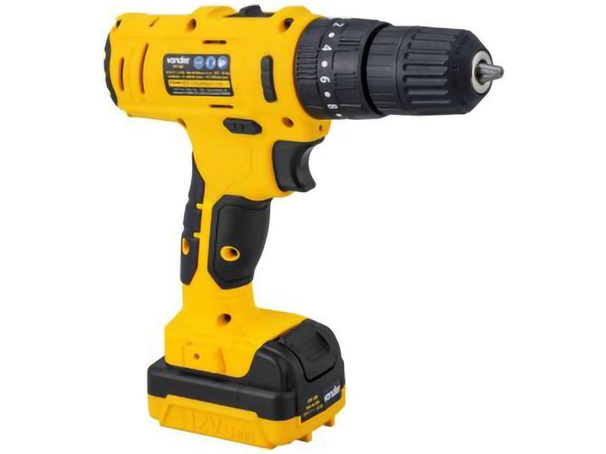 Furadeira e Parafusadeira de Impacto Vonder a Bateria 12V com Maleta 15 Peças PFV 120I - 6