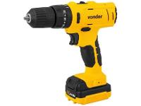 Furadeira e Parafusadeira de Impacto Vonder a Bateria 12V com Maleta 15 Peças PFV 120I - 15