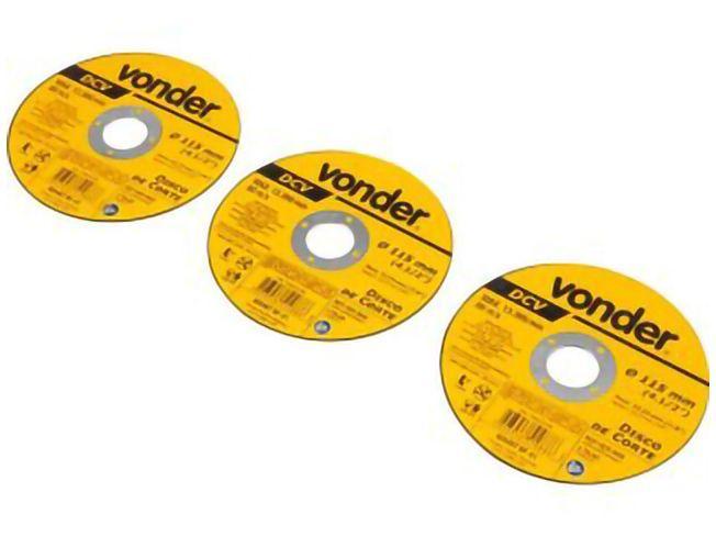 Esmerilhadeira Vonder Angular 650W 4.1/2" 7 Peças EAV 650 - 7