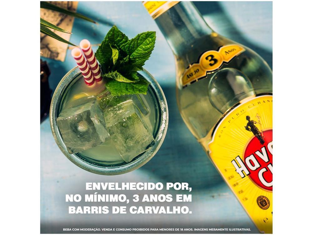 Rum Havana Club Branco Premium 3 anos 700ml Original - 3