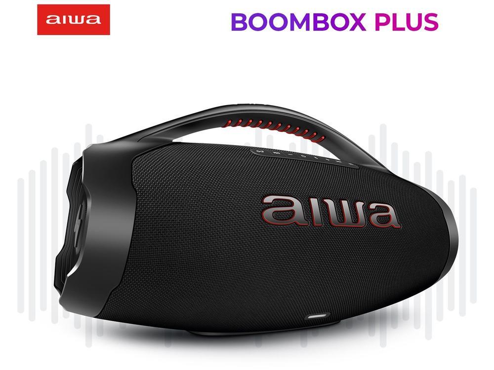 Caixa de Som Aiwa Boombox Plus AWS-BBS-01-B Bluetooth Amplificada 200W USB - 2
